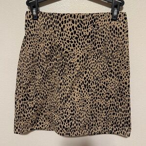 Brandy Melville Leopard Print Mini Skirt | One Size